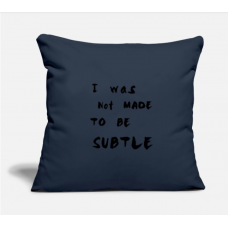 Inspiration Motivation I Am Quote Shirt Gift Navy Pillow